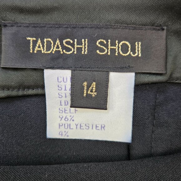Tadashi Shoji Satin Pencil Skirt Size 14 - Picture 3 of 4